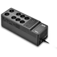 APC back-ups, 500va/300w floor/wall mount, 230v, 8x cee 7/3 schuko outlets, usb type a port