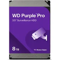 Western Digital Purple Pro Smart Video 8 Tt SATA 3,5" -kovalevy