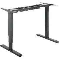 Equip 650805, 100 kg, Sähkö, 38 mm/s, 2 jalkoja, Muovi, Terästä, Musta