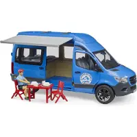 BRUDER MB Sprinter Retkeilyauto kuljettajalla