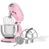 Smeg SMF05PKEU yleiskone, pinkki