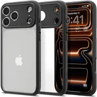 Spigen iPhone 17 Pro Ultra Hybrid Suojakuori - Musta