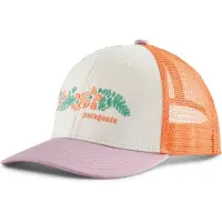 Patagonia Trucker Kids Lippis valkoinen