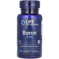 Life Extension , Boron, 3 mg, 100 Vegetaarinen Kapseli