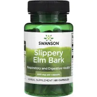 Swanson Health , Slippery Elm Bark, 400 mg, 60 Kapseli