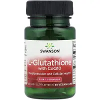Swanson Health , L-Glutatiioni CoQ10:llä