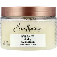 Shea Moisture , Päivittäinen Hydrataatio Shea Sokeri Poistaja, 100% Väkisinä Kookosöljy, 12 oz (340 g)