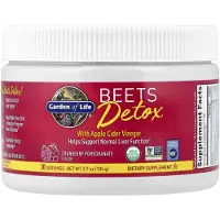 Elämän puutarha,Garden of Life Punajuuridetox karpaloilla ja granaattiomenalla 105g jauhe