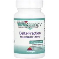Nutricology Delta Fraction Tokotrienolit 125 mg, 90 pehmeää kapselia