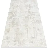 Rugsx Moderni matto DUKE 51374 kerma - Vintage, jäsennelty, erittäin pehmeä, hapsut