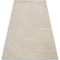 Rugsx Alfombra BALANCE 1921 taupe - Geométrico, estructural, glamour 240x330 cm