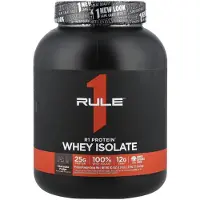 Rule One Proteins , R1 Protein Whey Isolaatti, Chocolate Fudge, 5,01 lb (2,27 kg)