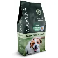 Addvena Taste Sensations Adult keskikokoisten ja suurten rotujen koirille kalkkunalla, naudanlihalla ja kalalla, 10 kg