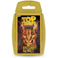 Winning Moves Awesome Animals Top Trumps Card Game (English)