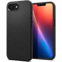 Spigen Liquid Air (MagFit), Suojus, Apple, iPhone 16e, 15,5 cm (6.1"), Musta