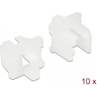 DeLOCK – Dust Cover for RJ11 jack with grip 10 pieces white (64018)