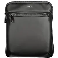 BOSS for man. 50567866 Jace Envelope black crossbody bag (OSFA), Casual, Recycled Polister