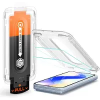 Spigen GLAS.tR EZ Fit Pro, Google, Pixel 10 Pro Fold, Pölynkestävä, Naarmuuntumisenkestävä, Läpinäkyvä, 2 kpl