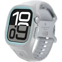 Spigen Liquid Air Pro - Strap with case for Apple Watch 10 46 mm (Grey)
