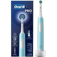 Oral-B Braun D305.513.3 Pro Series 1 sähköhammasharja Caribbean Melyna Cross Action (Pro1 Caribbean Blue)