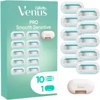 Gillette Venus PRO Smooth Sensitive vaihtoterät + suojus 10 kpl
