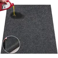 Vevor vedenpitävä autotallin lattiamatto auton alle, 914,4x1524 mm, kompakti koko, kestävä suojamatto vahvalla otteella, suojaa autotallin lattiaa vedeltä, mudalta ja öljyltä, autotalleihin, kasvihuon