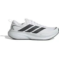 Adidas Juoksukengät 'SUPERNOVA GLIDE' musta / hopea / valkoinen