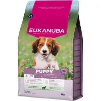 Eukanuba - Dog Puppy & Junior Small/Medium Breed Lamb & Rice 3 kg - Koirat - Koiranruoka - Kuivaruoka