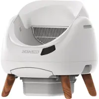 Catlink Open X Smart Self-Cleaning Cat Litter Box - White