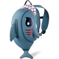 Crazy Safety Shark, reppu, juniori, harmaa