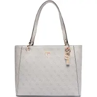 GUESS Ostoskassi 'Noelle II' beige / valkoinen