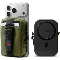 Spigen Portable Organizer Pouch TintapZip MagSafe - olive green
