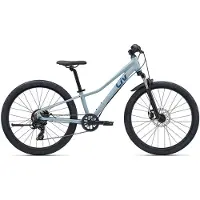 Liv Lasten maastopyörä Tempt 24 Disc Dusty Blue, 24" renkaat, joustohaarukka