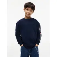 Tommy Hilfiger Paita 'TEAM' marine / valkoinen
