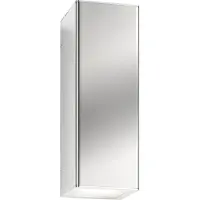 LCD Ulkoseinävalaisin SENTA, Kromi/hopea, Ruostumaton teräs, Moderni,