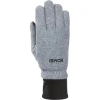 Kombi Men's Windguardian Fleece Gloves Heather Grey Urheiluhanskat S