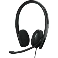 Sennheiser EPOS I ADAPT 160 USB II - ADAPT 100 Series - kuulokkeet - på øret - kabling - USB-A - sort - Optimeret til UC
