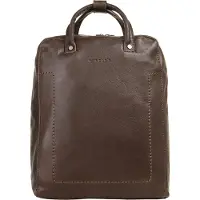 Harold's Caugio Yritysreppu Nahka 37 cm Kannettavan tietokoneen taskun syvyys Ruskea