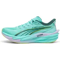 Puma Deviate NITRO 4 HYROX Green Yellow AW26 Women’s Running Shoes, Size 40 - EUR