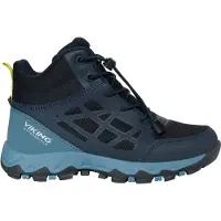 Viking Track SL Mid Vedenpitävät Lenkkarit, Navy/Denim, 34