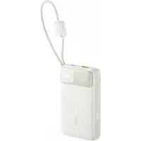 Baseus EnerFill FC11 Digitaalinen Näyttö Power Bank Kaksoiskaapelilla 22.5W 2