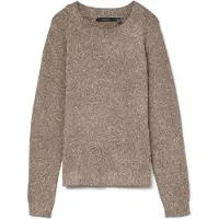 Vero Moda Neulepaita 'VMDoffy' beigenharmaa