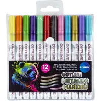 Centrum Spouts OUTLINE METALLIC 12 pcs.