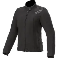 Alpinestars Banshee Fleece naiset Moottoripyörätekstiilitakki Musta Naiset, size XL