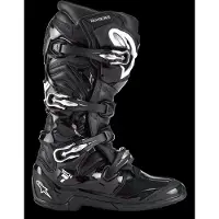 Alpinestars Tech 7 Motocross-saappaat Musta Miehet, size 09