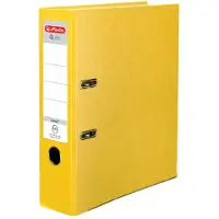 Herlitz A4-kansio 8 cm PP keltainen Q-kansio