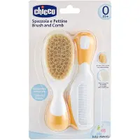 Chicco Brush and Comb Orange 2 kpl