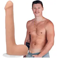 Doc Johnson Oliver Flynn Realistic ULTRASKYN Dildo 25 cm - Vanilla