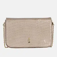 Wojewodzic LILY - Beige lakkakäsilaukku