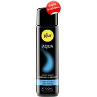 Pjur Aqua - Liukuvoide, 100 ml, vesipohjainen, kosteuttava, laadukas, dermatologisesti testattu